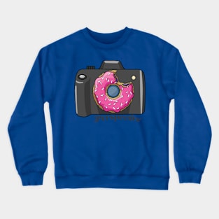 Donut Camera Crewneck Sweatshirt